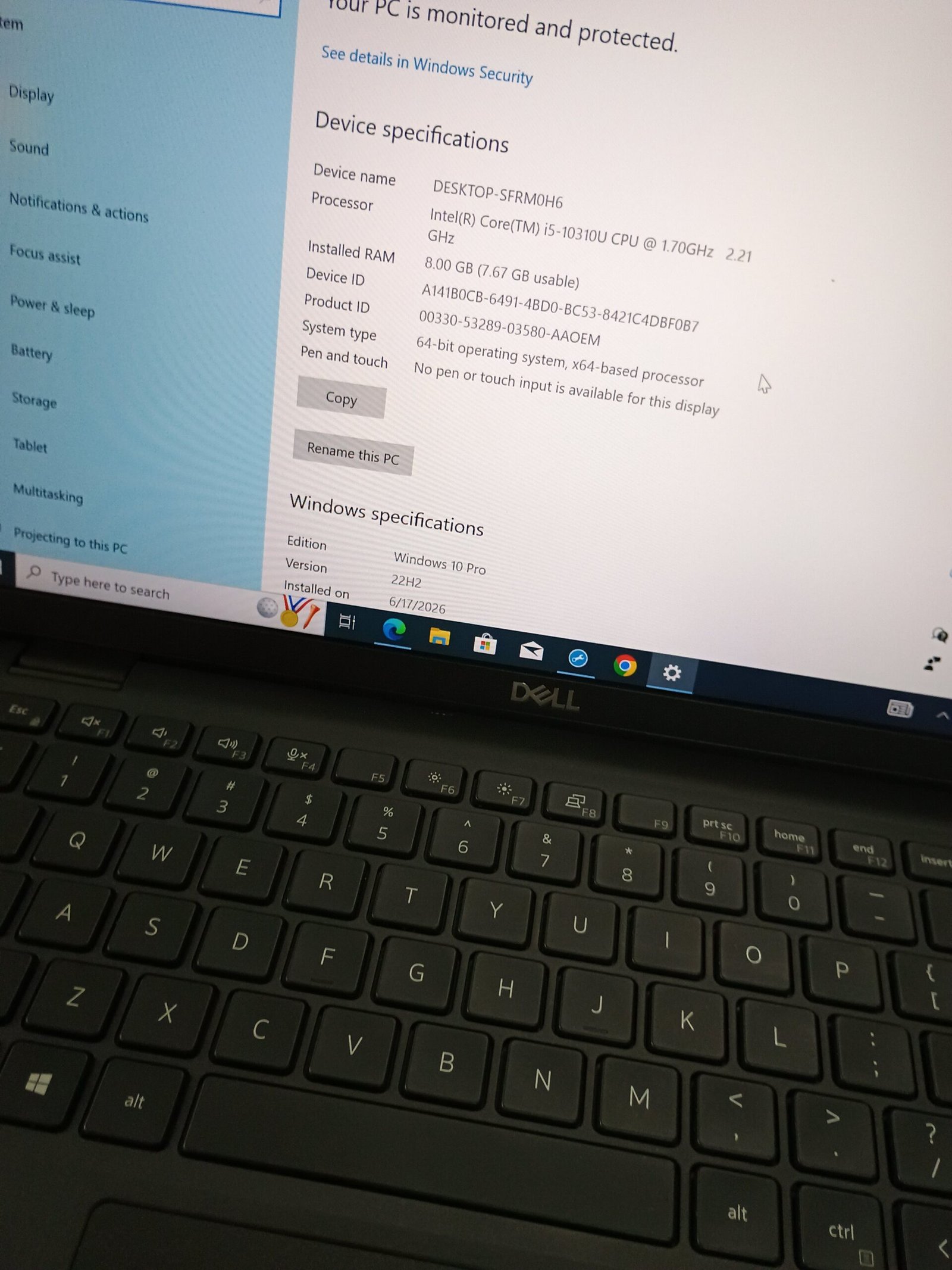 Laptop Dell Latitude 7410 Core i5/8GB/512GB (Like New)