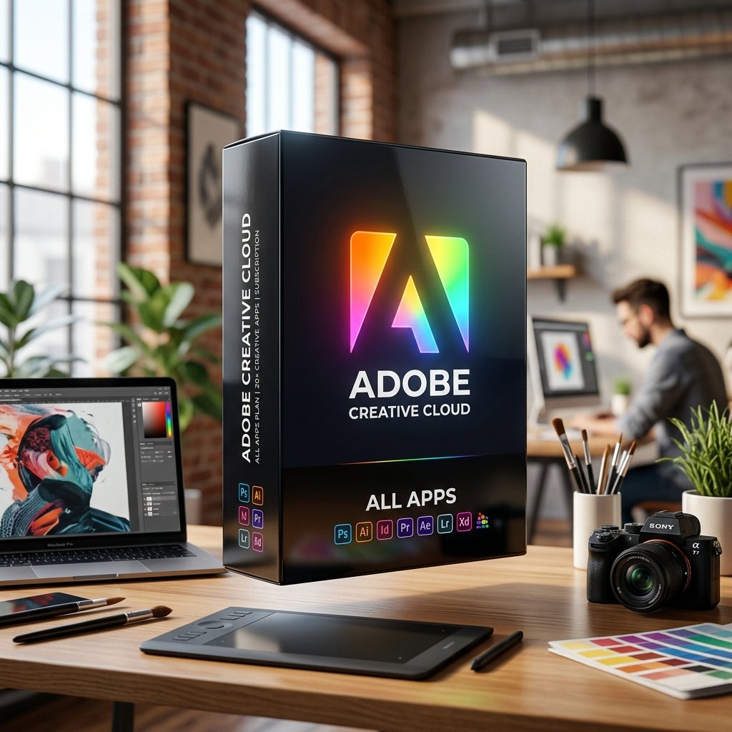 Adobe Creative Cloud All Apps 1 Năm