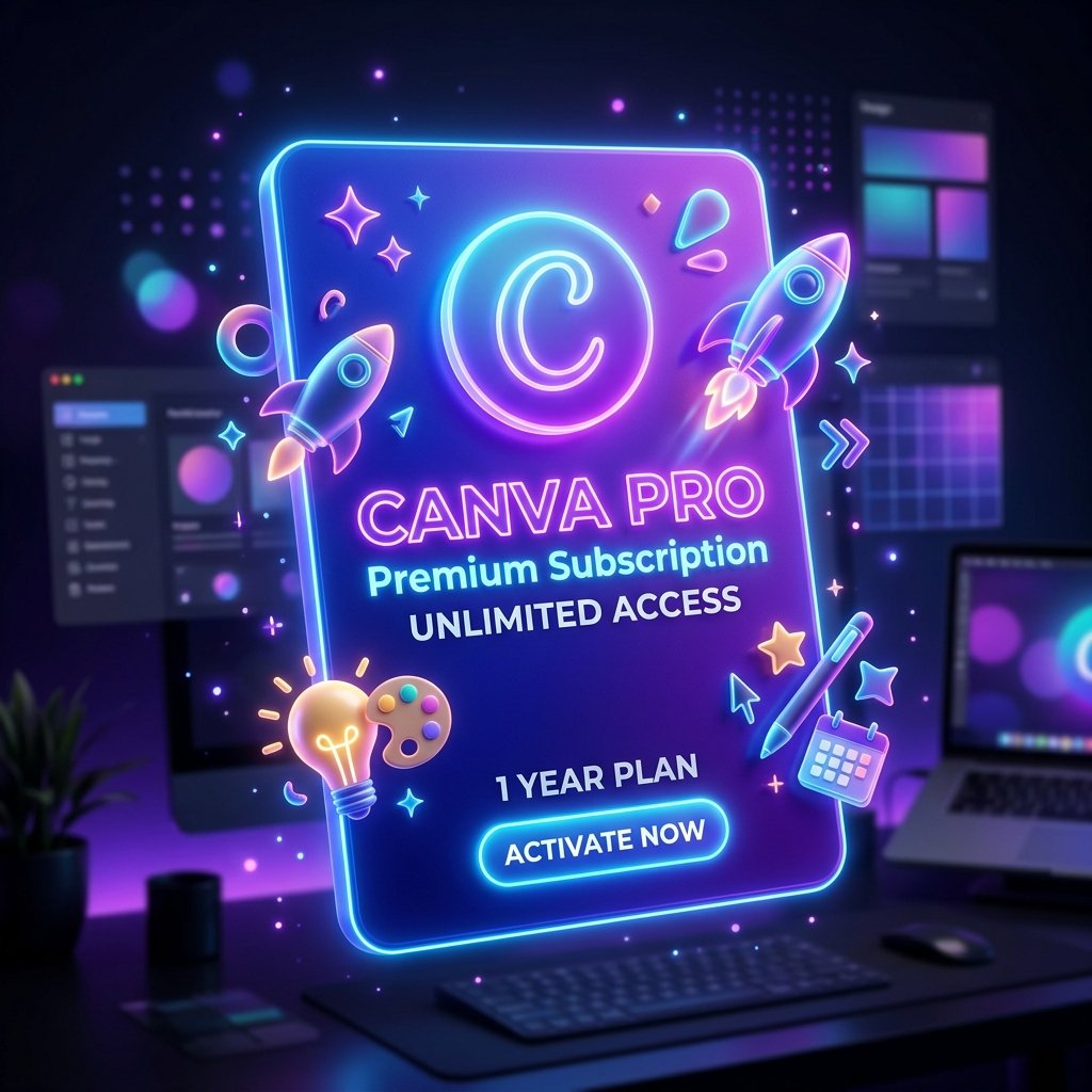 Tài khoản Canva Pro 1 Năm Bản Quyền