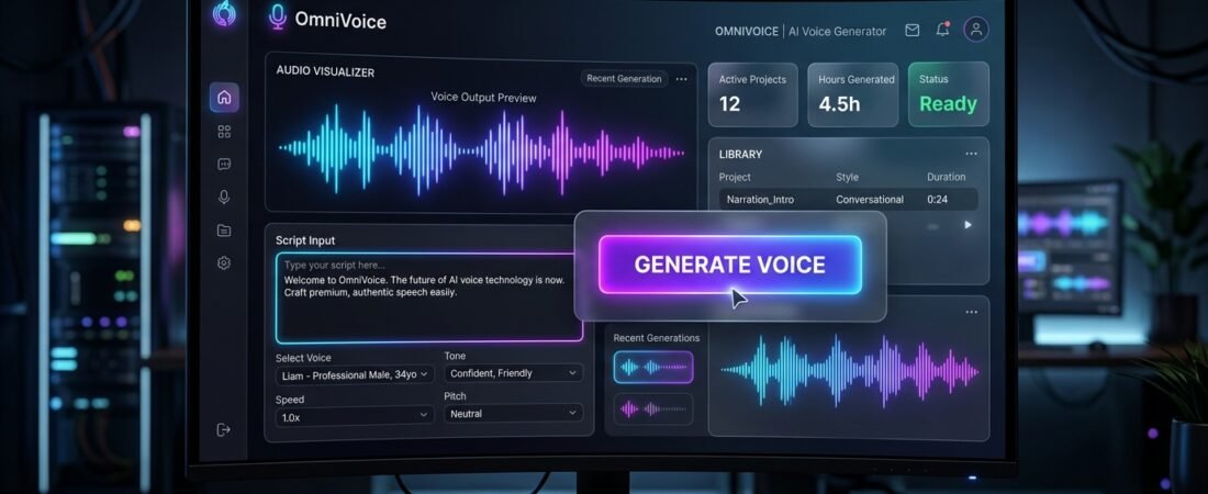 OmniVoice: Mô Hình AI Chuyển Văn Bản Thành Giọng Nói Và Clone Voice Đỉnh Cao