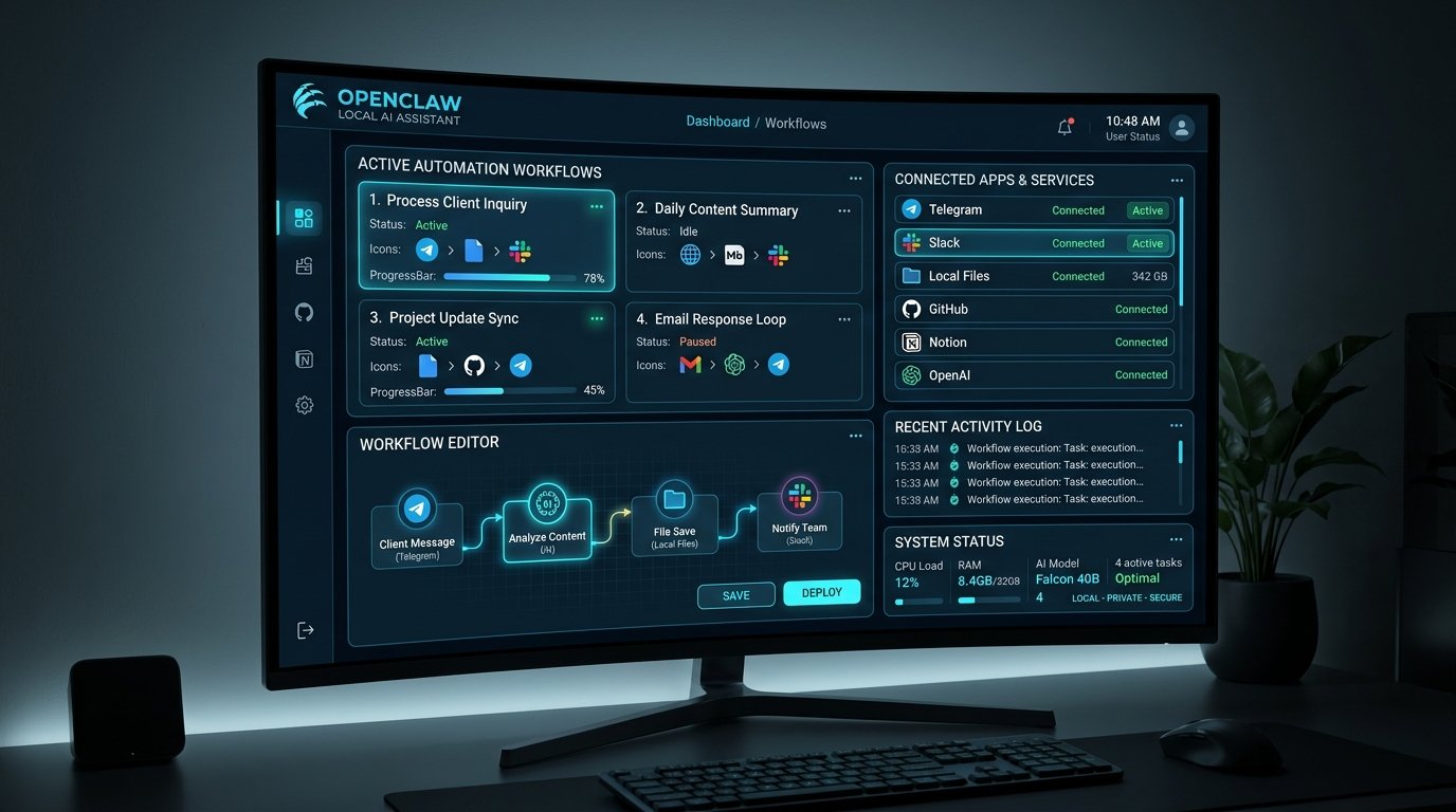 OpenClaw: Trợ Lý AI Cá Nhân Local-First Đột Phá 2026 Giúp Tự Động Hóa 50+ Ứng Dụng