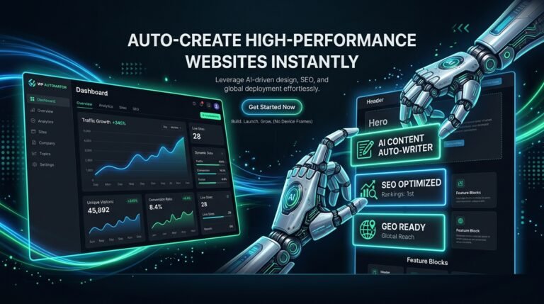 Dịch Vụ Thiết Kế Website Chuẩn SEO & GEO Tự Động Hóa Bằng AI từ NIE.vn