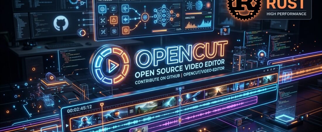 Review OpenCut Trên GitHub: Trình Dựng Video Nguồn Mở Tối Ưu Thay Thế CapCut Tích Hợp AI & Lõi Rust Siêu Tốc (Bilingual 🇻🇳🇬🇧)