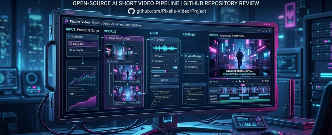 Đánh Giá Mã Nguồn Mở Pixelle-Video Trên GitHub: Tự Động Hóa Sản Xuất Video Ngắn (Shorts/Reels) Bằng AI Từ Ý Tưởng Đến Thành Phẩm