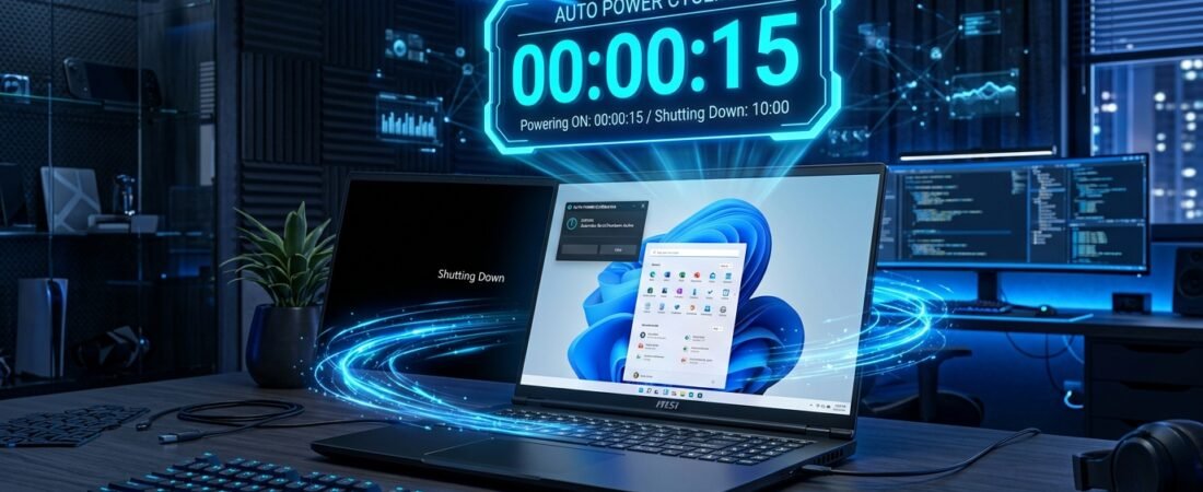 Hướng Dẫn Chi Tiết Thiết Lập Lịch Tự Động Tắt Máy & Tự Động Mở Máy (Khởi Động) Cho Laptop Windows