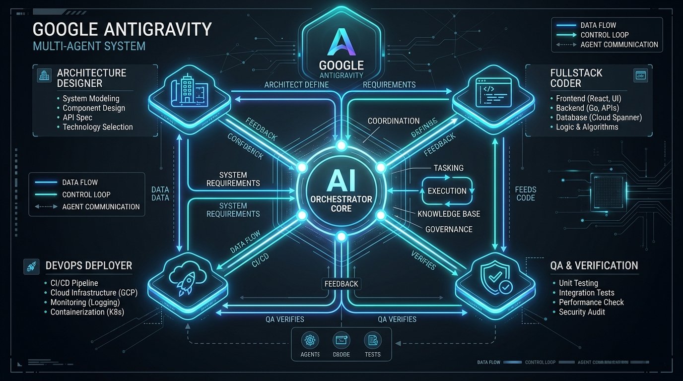 Google Antigravity Multi-Agent Architecture