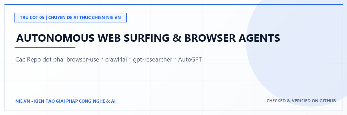 Autonomous Web Agents & Intelligent Crawlers