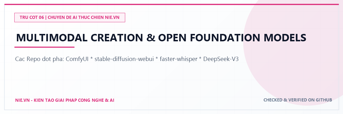 Multimodal Creation & Open Foundation Models