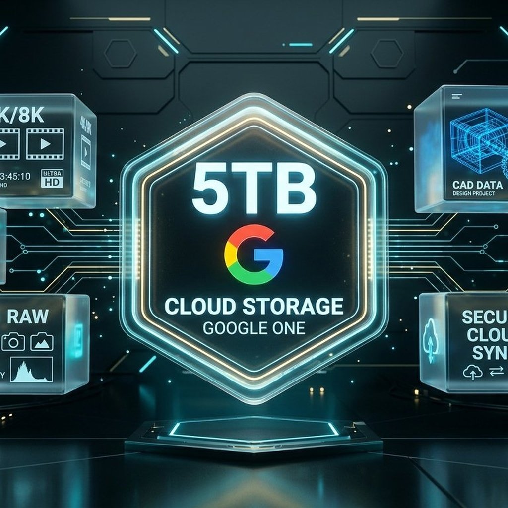 Nâng Cấp Google AI Pro 5TB Chính Chủ (Trọn Bộ Gemini Advanced, NotebookLM & 5TB Siêu Lưu Trữ)