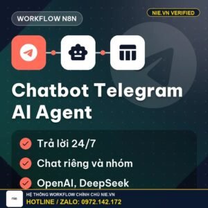 Workflow Chatbot Telegram AI Agent N8N