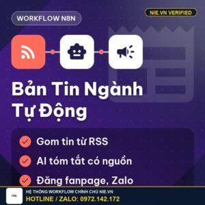 Workflow n8n — Bản tin ngành tự động có trích nguồn